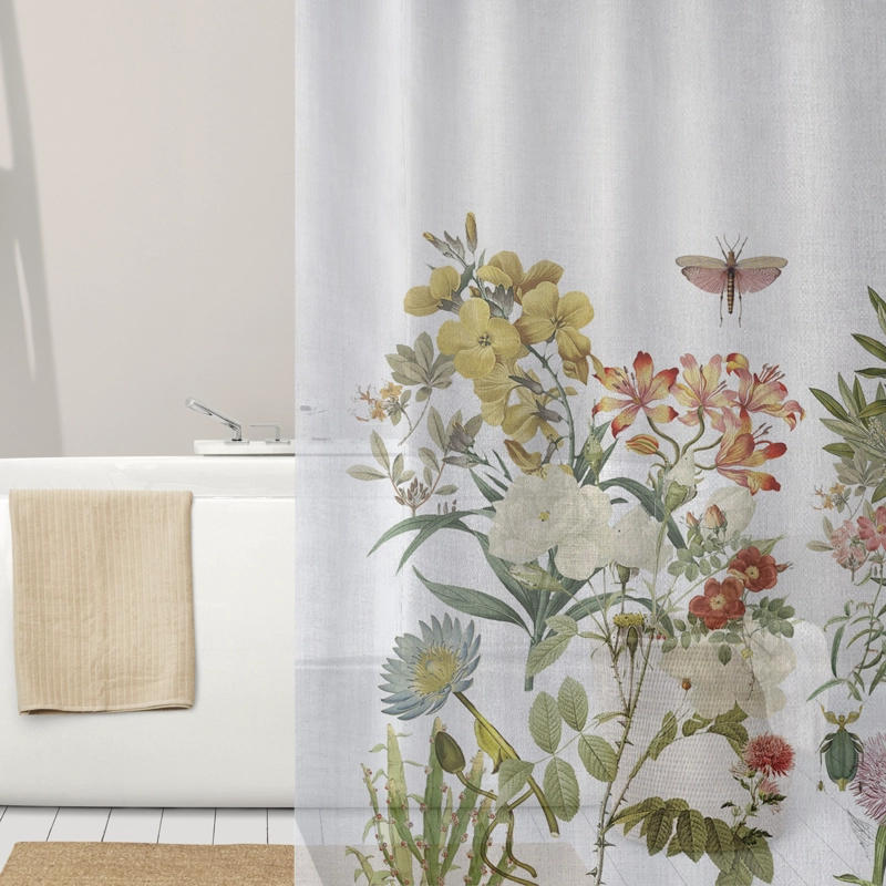 CORTINA DE BAÑO TUYO PRINT BOTANICA - 3