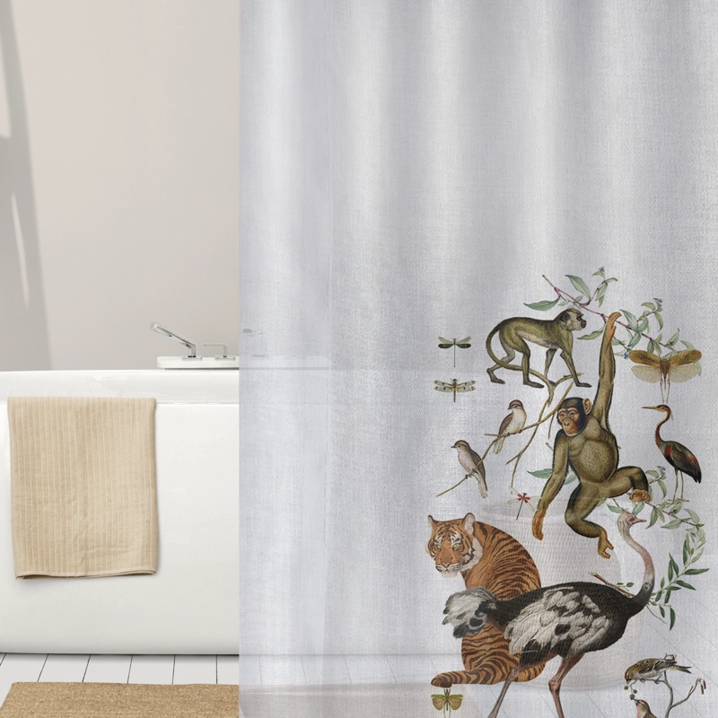 CORTINA DE BAÑO TUYO PRINT WILD - 2