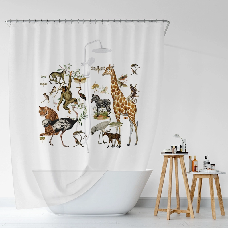 CORTINA DE BAÑO TUYO PRINT WILD - 3