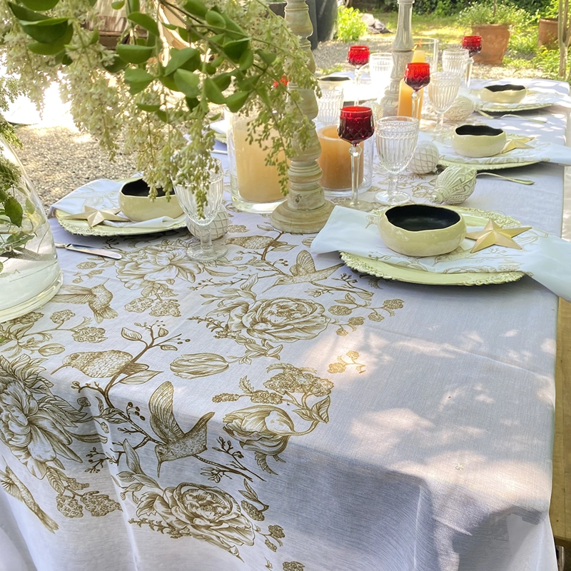 MANTEL VELO ORGANZA COLIBRI, 180 X 300 - 1