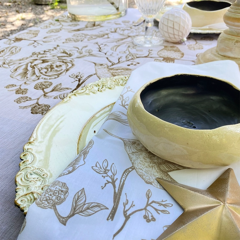 MANTEL VELO ORGANZA COLIBRI, 180 X 350 - 2