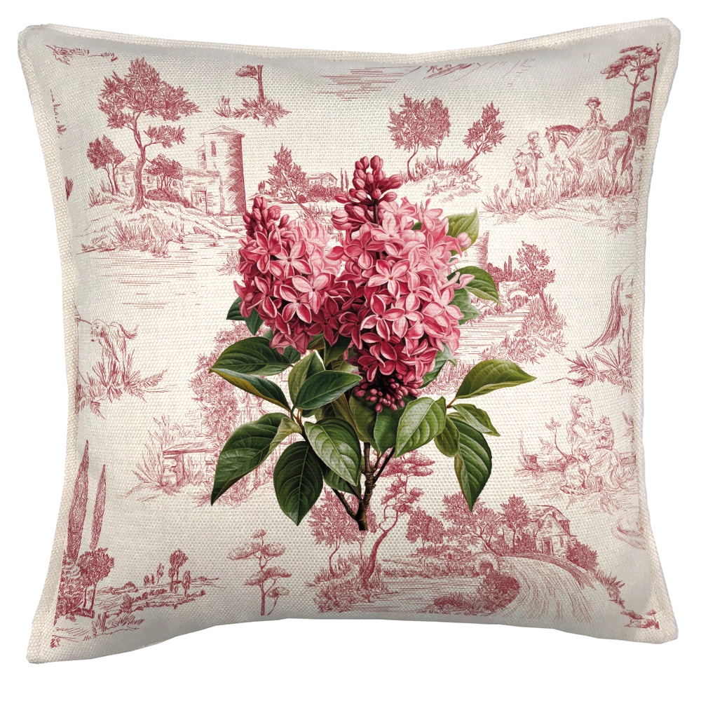COJIN PINK TOILE - 45 X 45 - 1