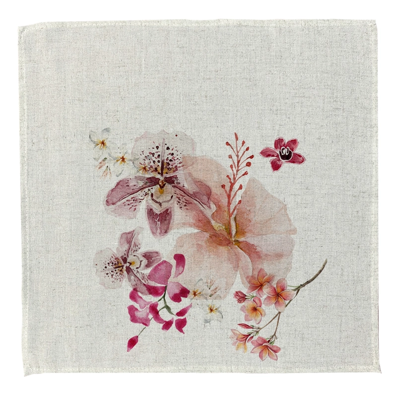 SET 4 SERVILLETAS HIBISCUS - 1