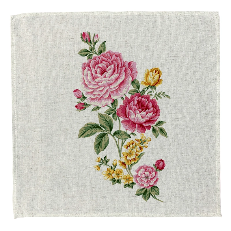 SET 4 SERVILLETAS LOLA -  LINO POLIESTER - 44 X 44 CM. - 1