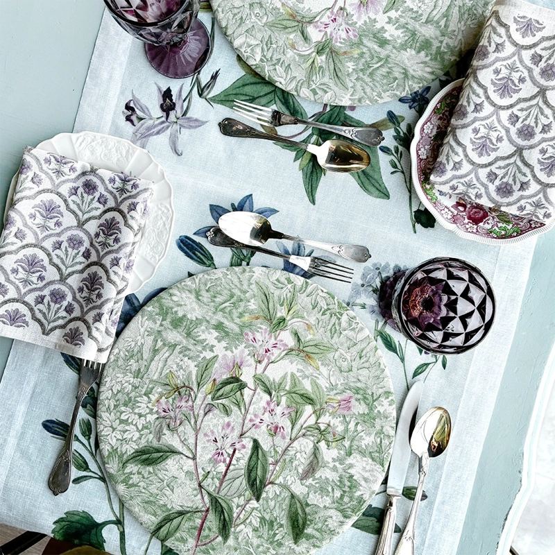 SET 4 SERVILLETAS - BLOOM - 44 X 44 CM. - 2