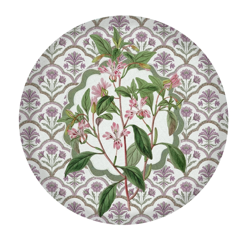 BAJOPLATOS - BLOOM VIOLET - 35 CM. - C/BASE - POR UNIDAD - 1