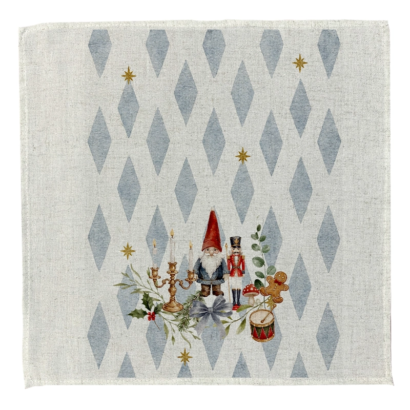 SET 4 SERVILLETAS MAGIC -  44 X 44  - LINO POLIESTER - 1