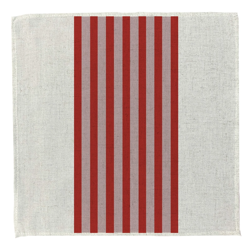 SET 4 SERVILLETAS RED -  44 X 44  - LINO POLIESTER - 1