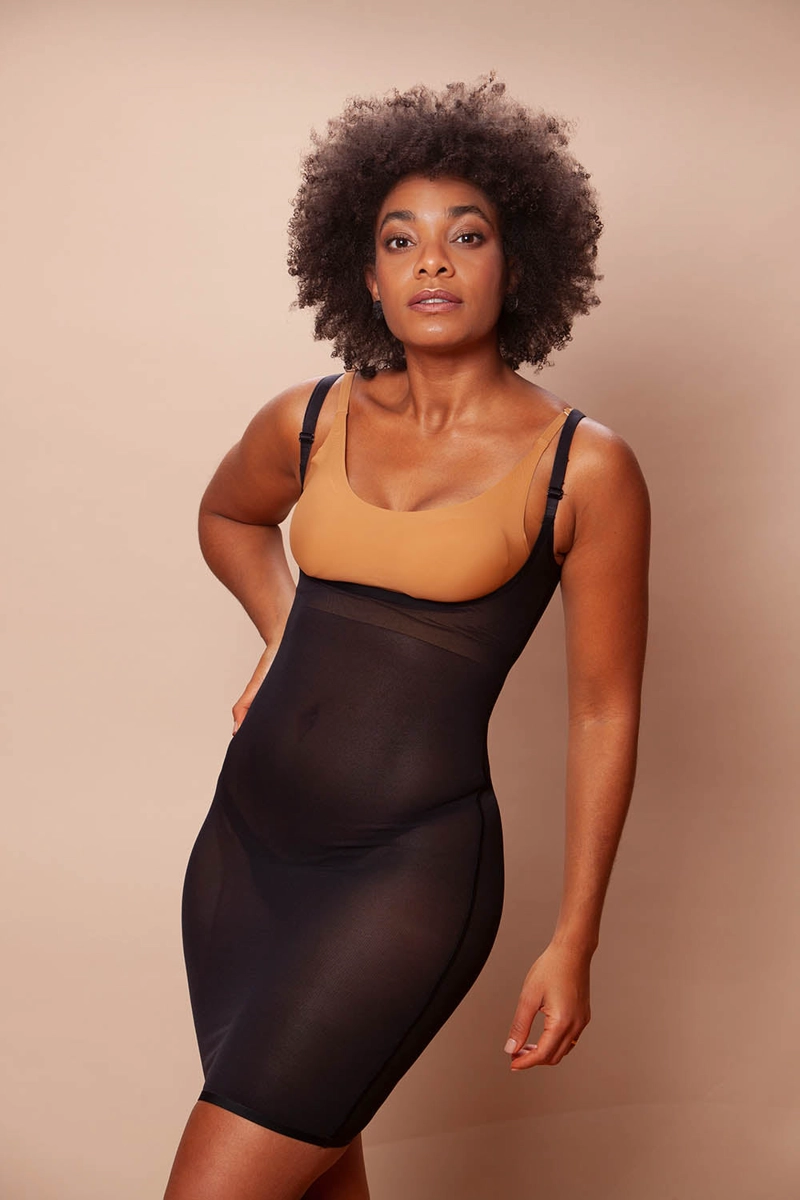 VESTIDO BUSTO ABIERTO POWERMESH LOVE LUST - 1