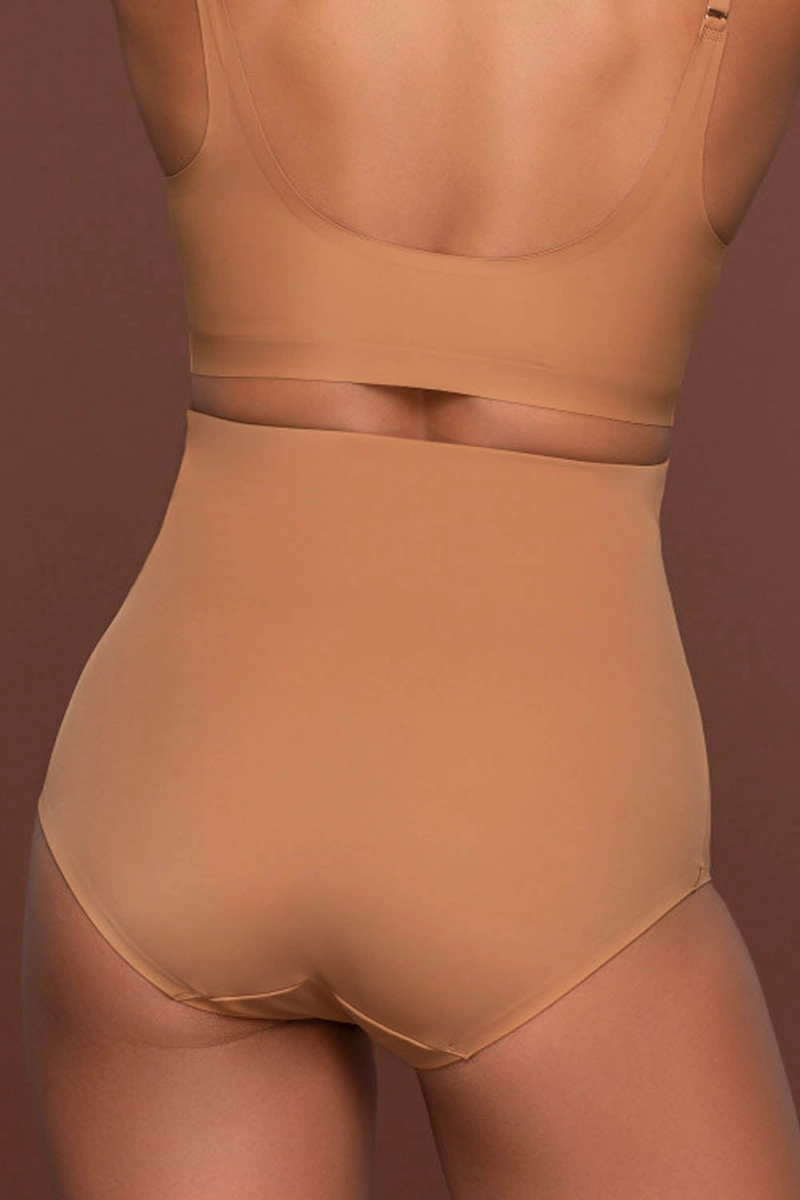 PANTALETA ALTA MODELADORA CAFE CLARO LOVE LUST - 3