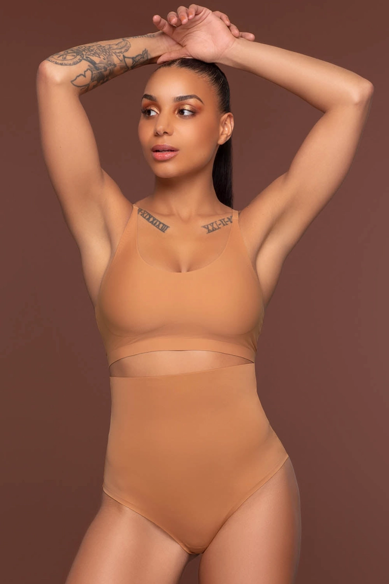 COLALESS ALTO MODELADORA CAFE CLARO LOVE LUST - 1