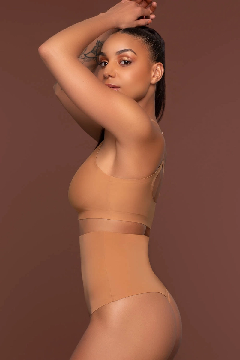 COLALESS ALTO MODELADORA CAFE CLARO LOVE LUST - 2