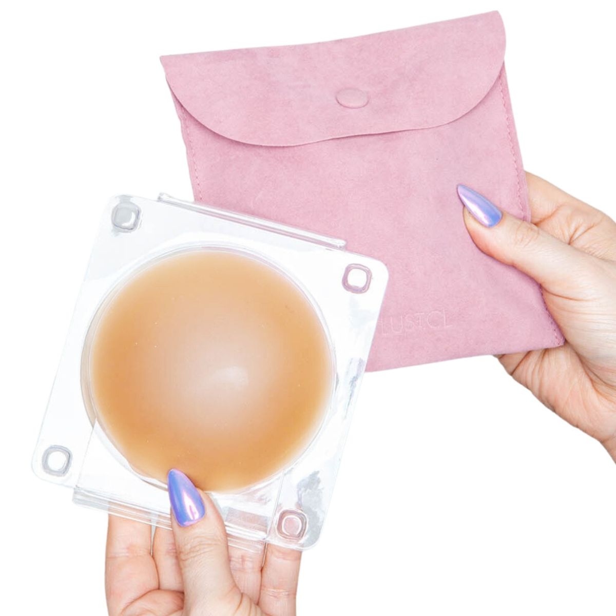 LOLAS PEZONERAS DE SILICONA CON ADHESIVO 8CM LOVE LUST - 1