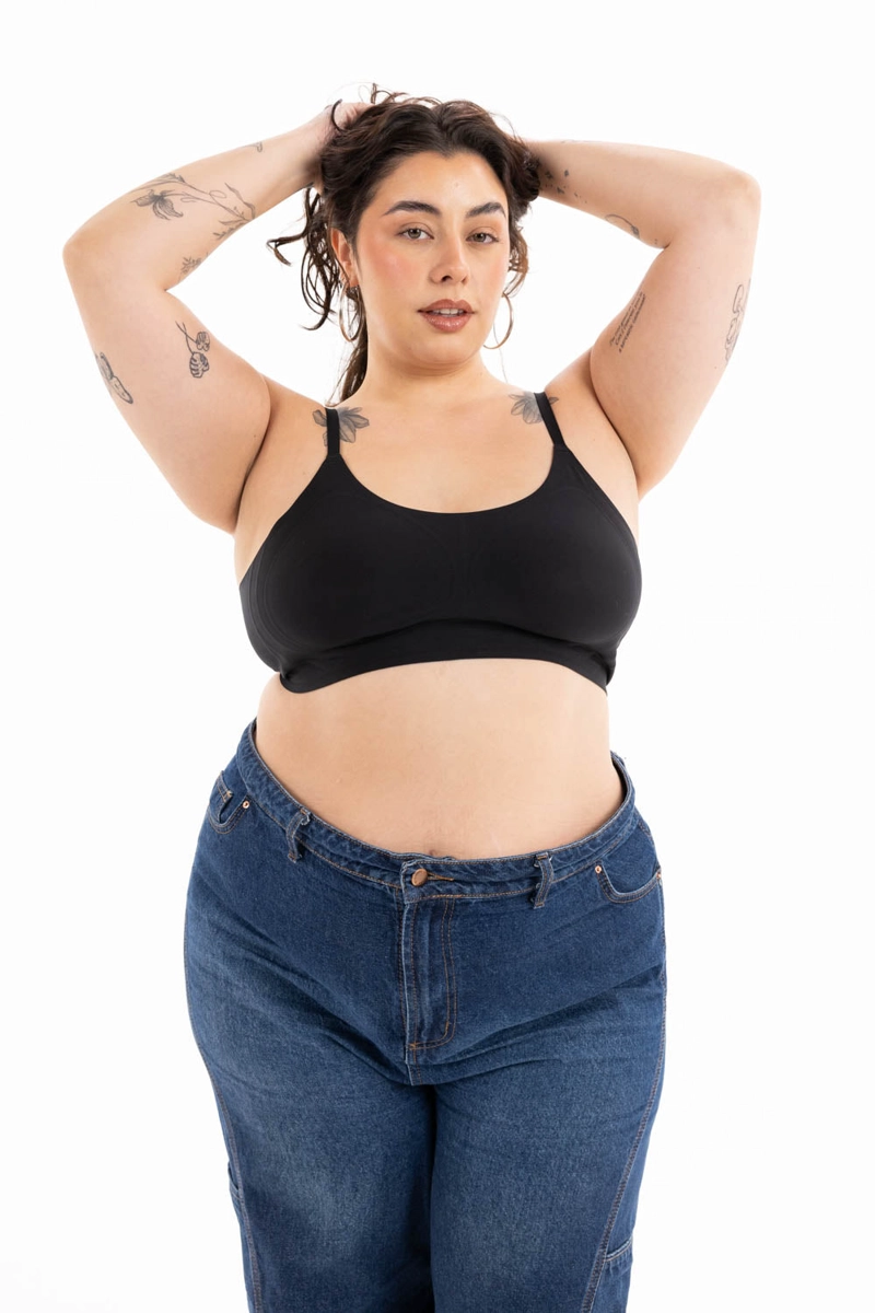 BRALETTE BRUNA NEGRO - 8