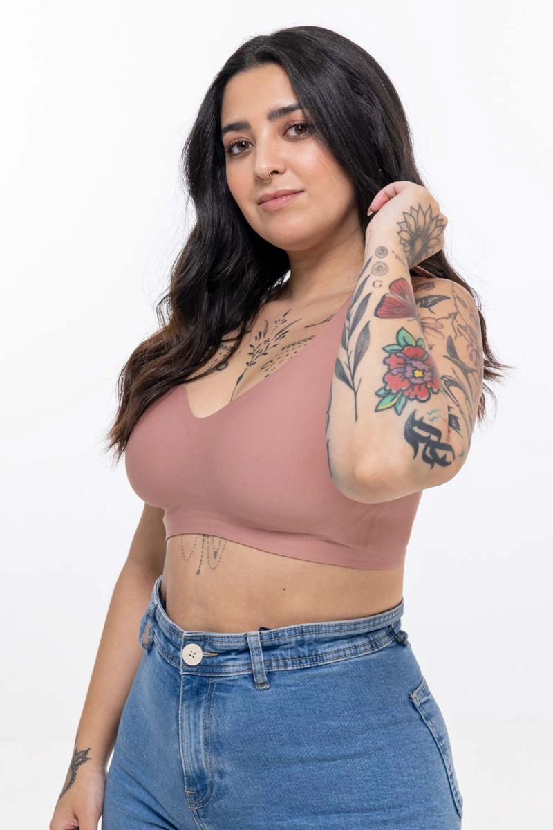 BRALETTE LUPE ROSADO - 2
