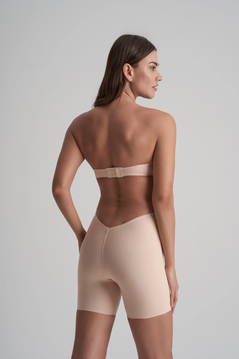 BIKER ESPALDA BAJA CINTURA MEDIA BEIGE LOVE LUST - 1