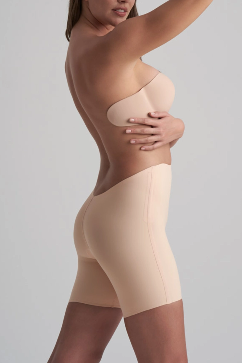 BIKER ESPALDA BAJA CINTURA MEDIA BEIGE LOVE LUST - 2