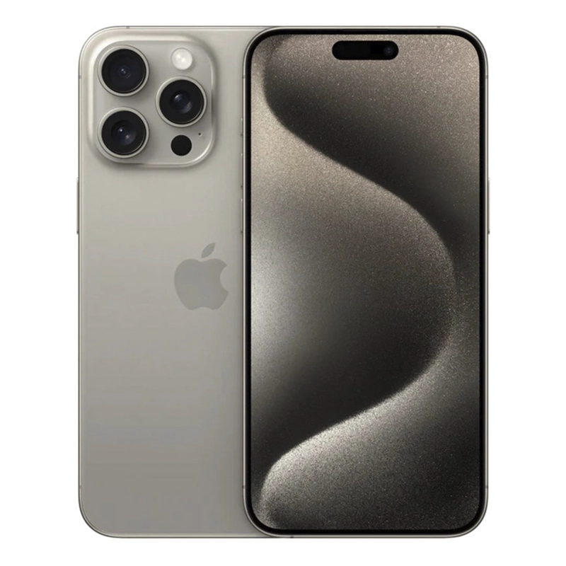 IPHONE 15 PRO MAX 256GB E-SIM NATURAL SEMINUEVO - 1