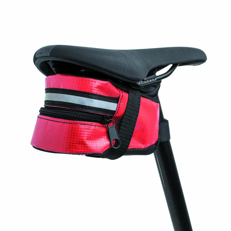 BOLSO SILLIN IMPERMEABLE ROJO PARA BICICLETA - 4