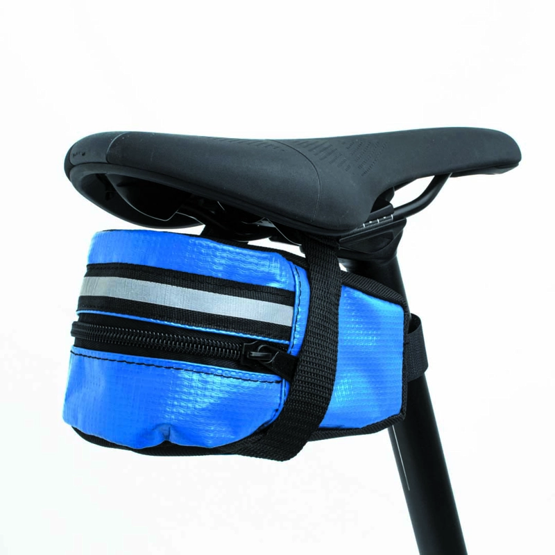 BOLSO SILLIN IMPERMEABLE AZUL PARA BICICLETA - 4