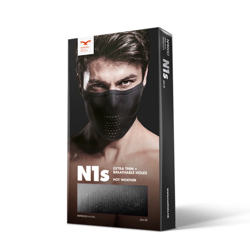 MASCARA DEPORTIVA TEJIDO ULTRAFINO SIN CUELLO N1S - MINT - 3