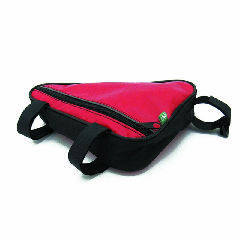 BOLSO TRIANGULO IMPERMEABLE DOS POSICIONES ROJO - 4