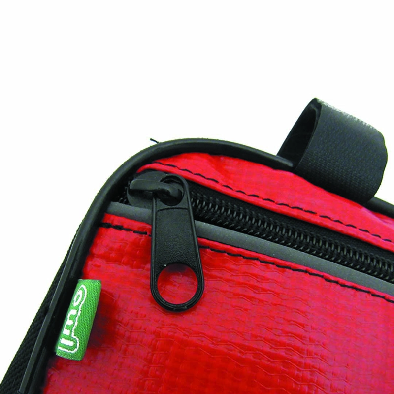 BOLSO TRIANGULO IMPERMEABLE DOS POSICIONES ROJO - 5
