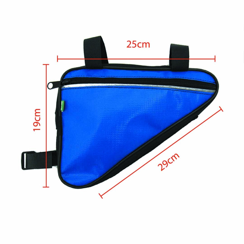 BOLSO TRIANGULO IMPERMEABLE DOS POSICIONES AZUL - 2