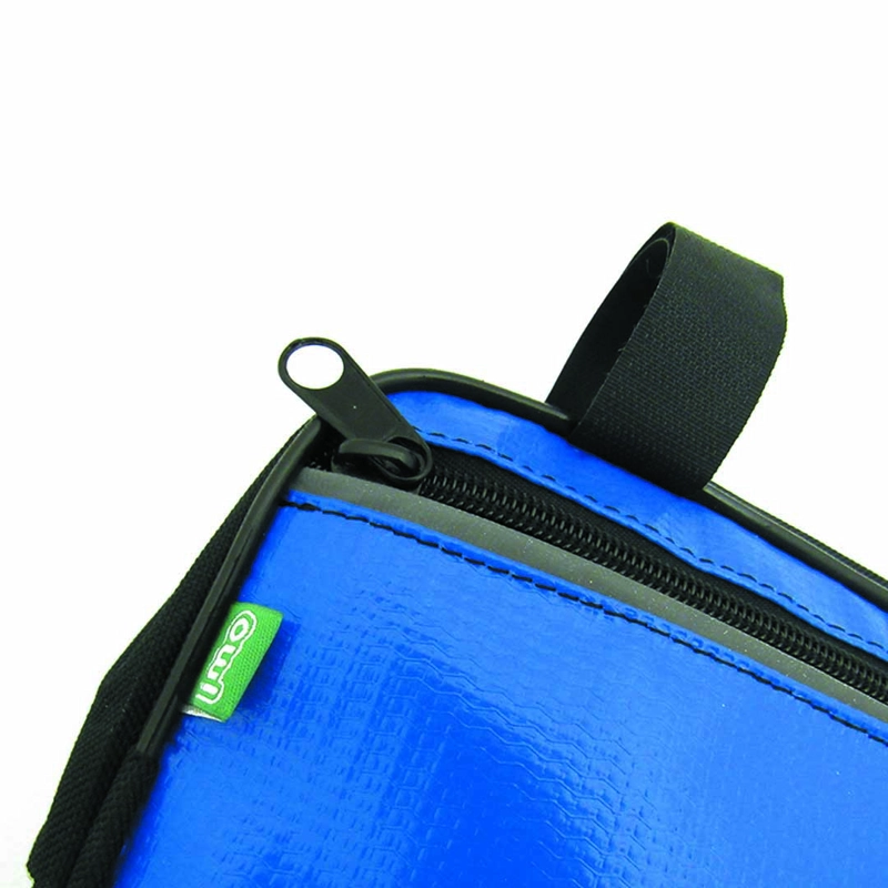 BOLSO TRIANGULO IMPERMEABLE DOS POSICIONES AZUL - 4