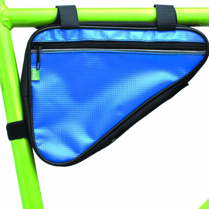 BOLSO TRIANGULO IMPERMEABLE DOS POSICIONES AZUL - 6