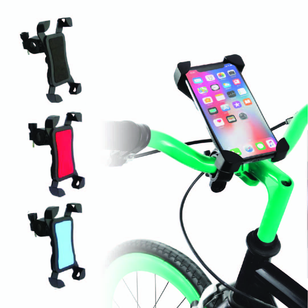 PORTA CELULAR PARA BICICLETAS ADAPTABLE HASTA 7 PULGADAS - 7