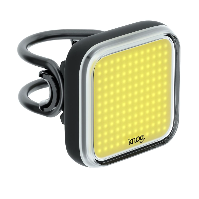 LUZ PARA BICICLETA 12283 BLINDER GRID BLACK FRONT - 1