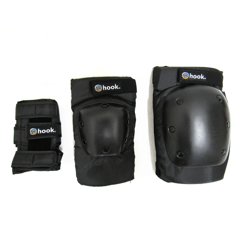 SET DE PROTECCIONES ADULTO HOOK BLACK S - 5