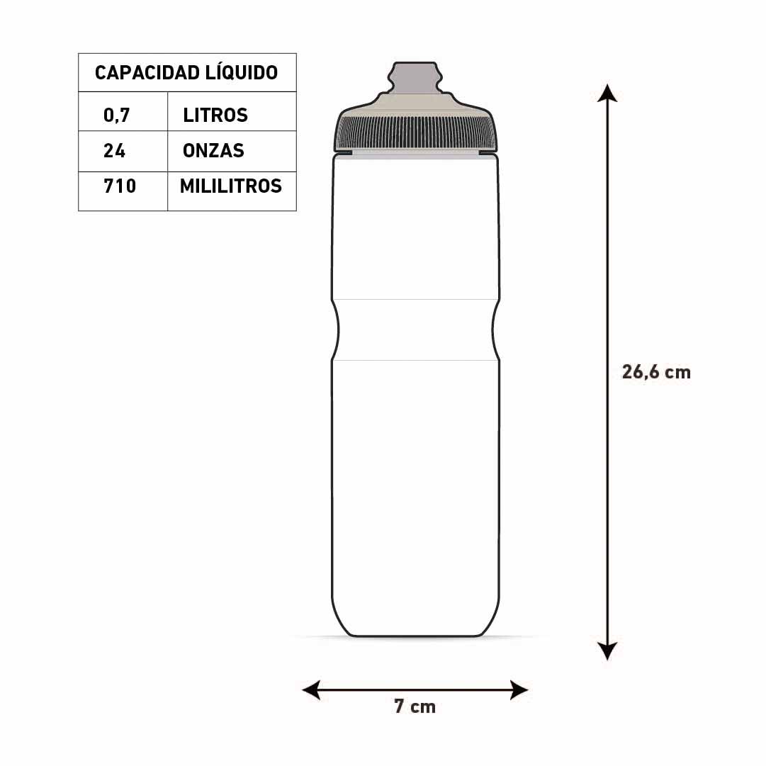 BOTELLA POLAR BOTTLE 710ML BREAKAWAY FROST/CHARCOAL - 3