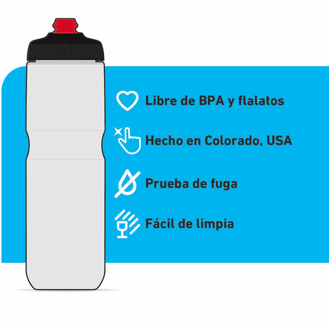 BOTELLA POLAR BOTTLE 710ML BREAKAWAY FROST/CHARCOAL - 4