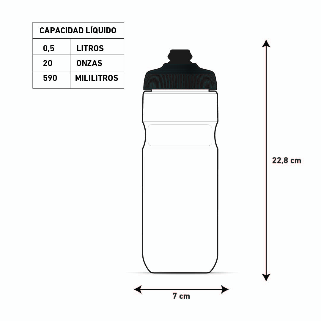 BOTELLA POLAR BOTTLE 590ML BREAKAWAY® MUCK INSULATED CHARCOAL/COPPER - 2