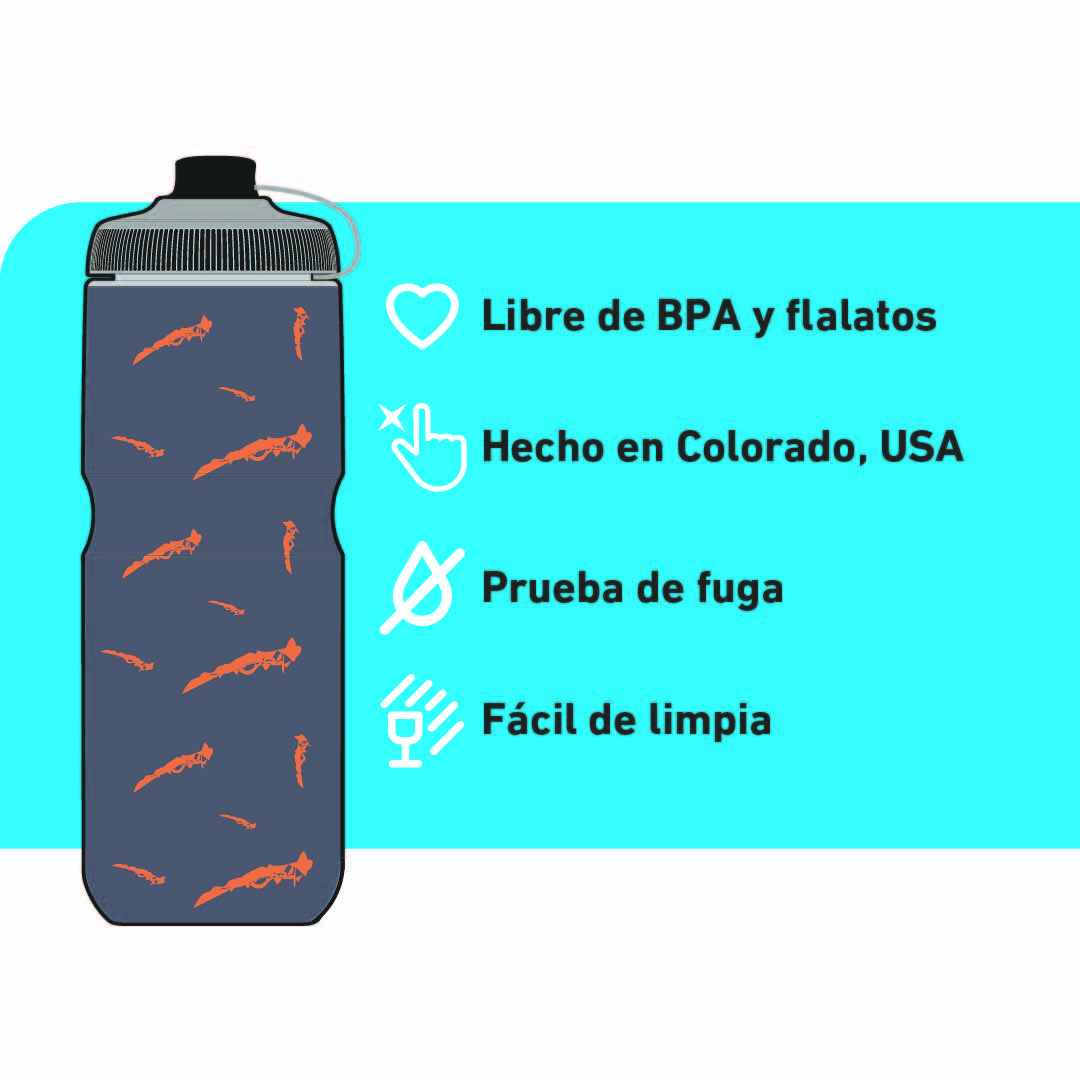 BOTELLA POLAR BOTTLE 590ML BREAKAWAY® MUCK INSULATED CHARCOAL/COPPER - 3