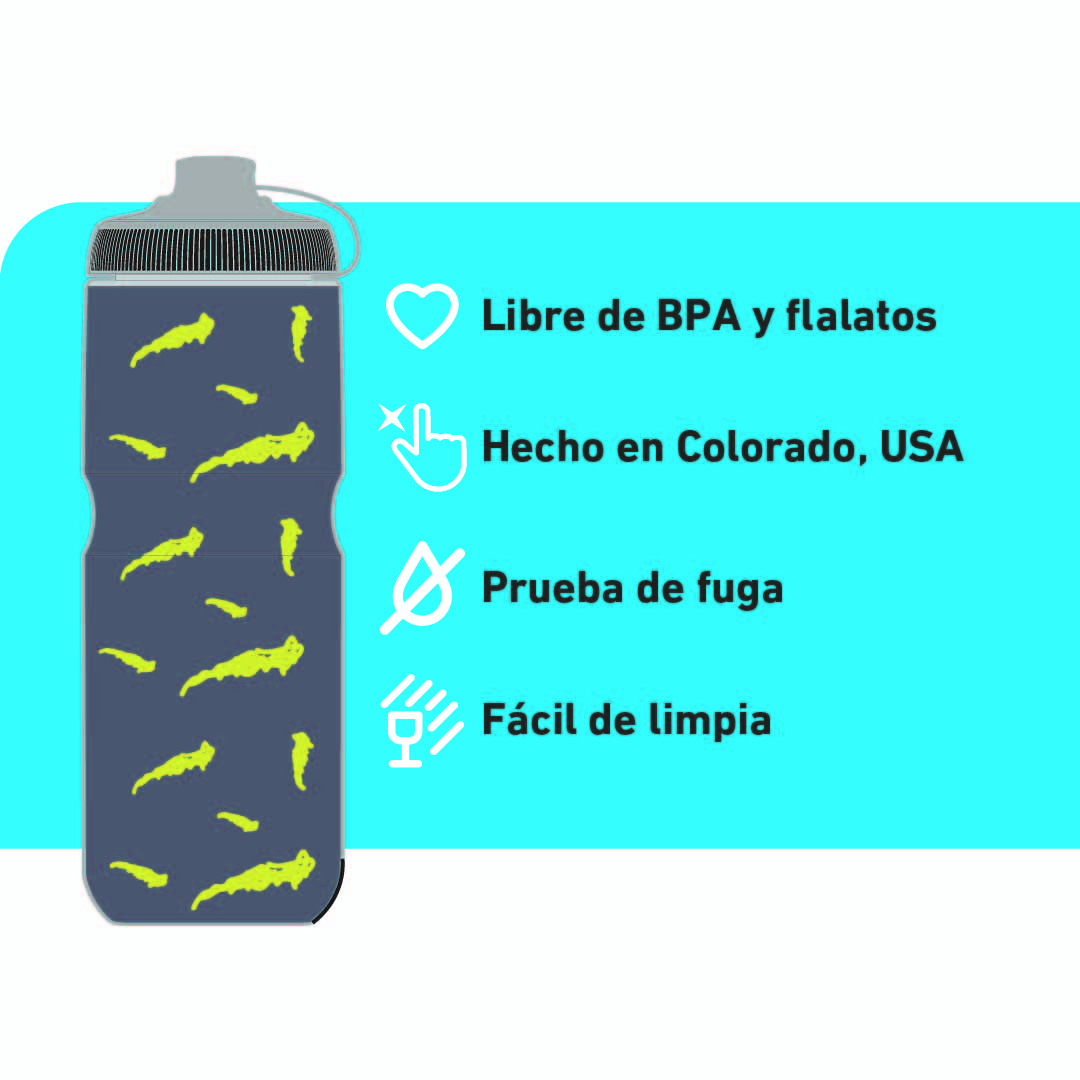 BOTELLA POLAR BOTTLE 590ML BREAKAWAY® MUCK INSULATED SLATE FOREST/LIGHTNING - 2