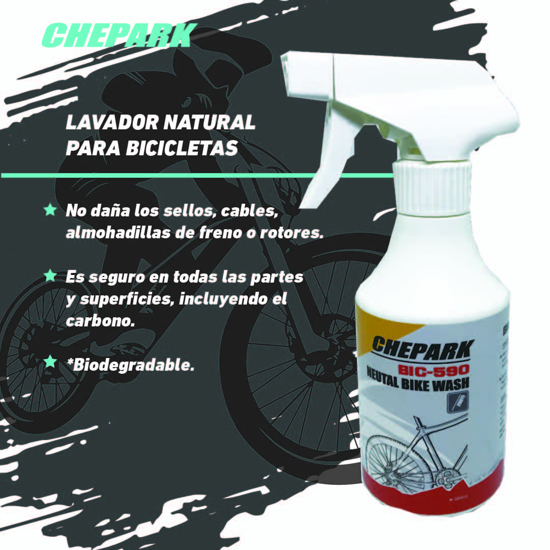 LAVADOR CHEPARK BIC-590 NATURAL PARA BICICLETAS - 4