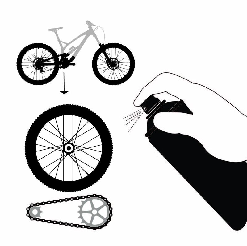 LIMPIADOR DE CADENAS CHEPARK BIC-888 Y RUEDAS LIBRES - 3