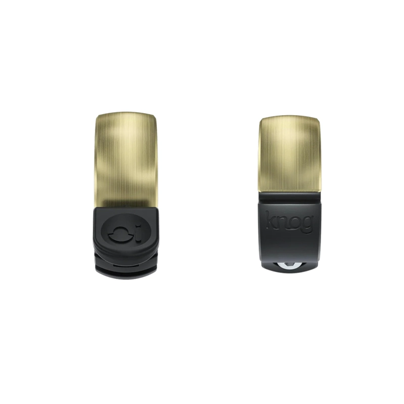 CAMPANILLA KNOG OI CLASSIC SMALL BRASS ACERO - 3