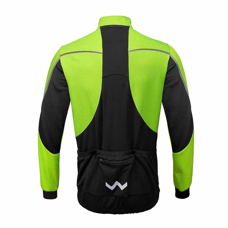 CHAQUETA TERMICA PARA CICLISMO YELLOW - 2