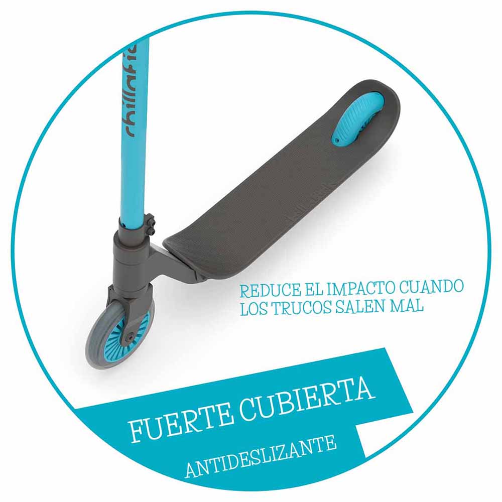 SCOOTER CHILLAFISH ACROBÁTICO CLÁSICO STUNTI AZUL - 5
