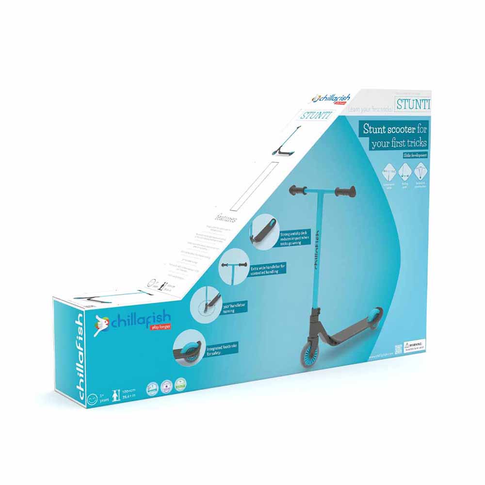 SCOOTER CHILLAFISH ACROBÁTICO CLÁSICO STUNTI AZUL - 9