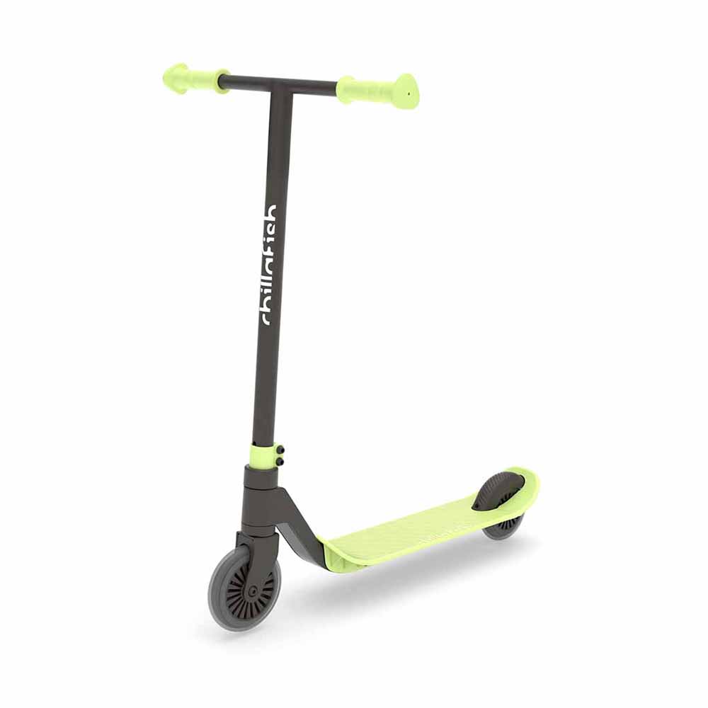 SCOOTER CHILLAFISH ACROBÁTICO CLÁSICO STUNTI VERDE LIMON - 1
