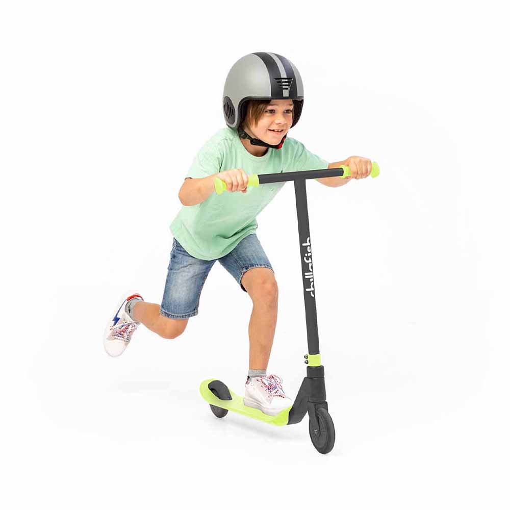 SCOOTER CHILLAFISH ACROBÁTICO CLÁSICO STUNTI VERDE LIMON - 8