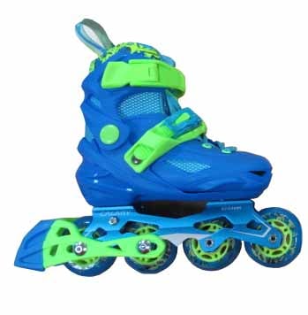 PATINES CALARY EN LINEA AJUSTABLE C2 AZUL - 2
