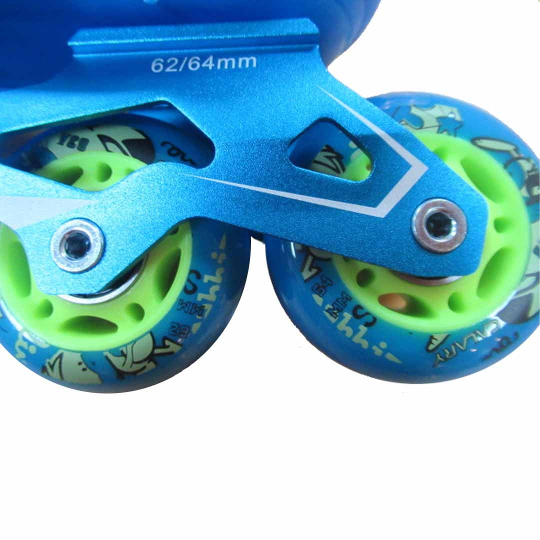 PATINES CALARY EN LINEA AJUSTABLE C2 AZUL - 4