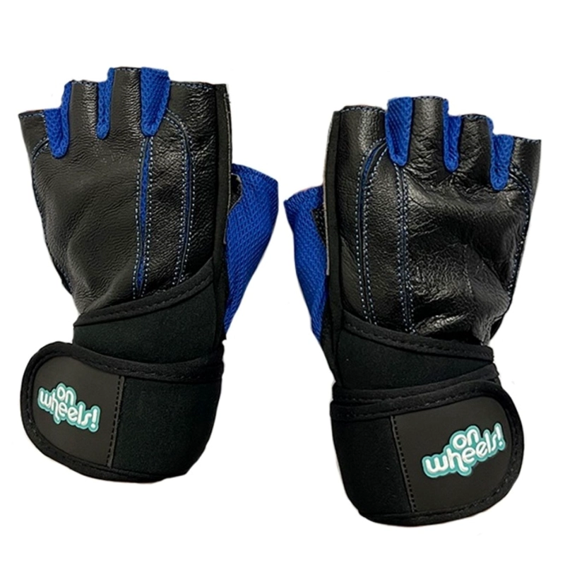 GUANTES MULTISPORT BLACK/BLUE - 5