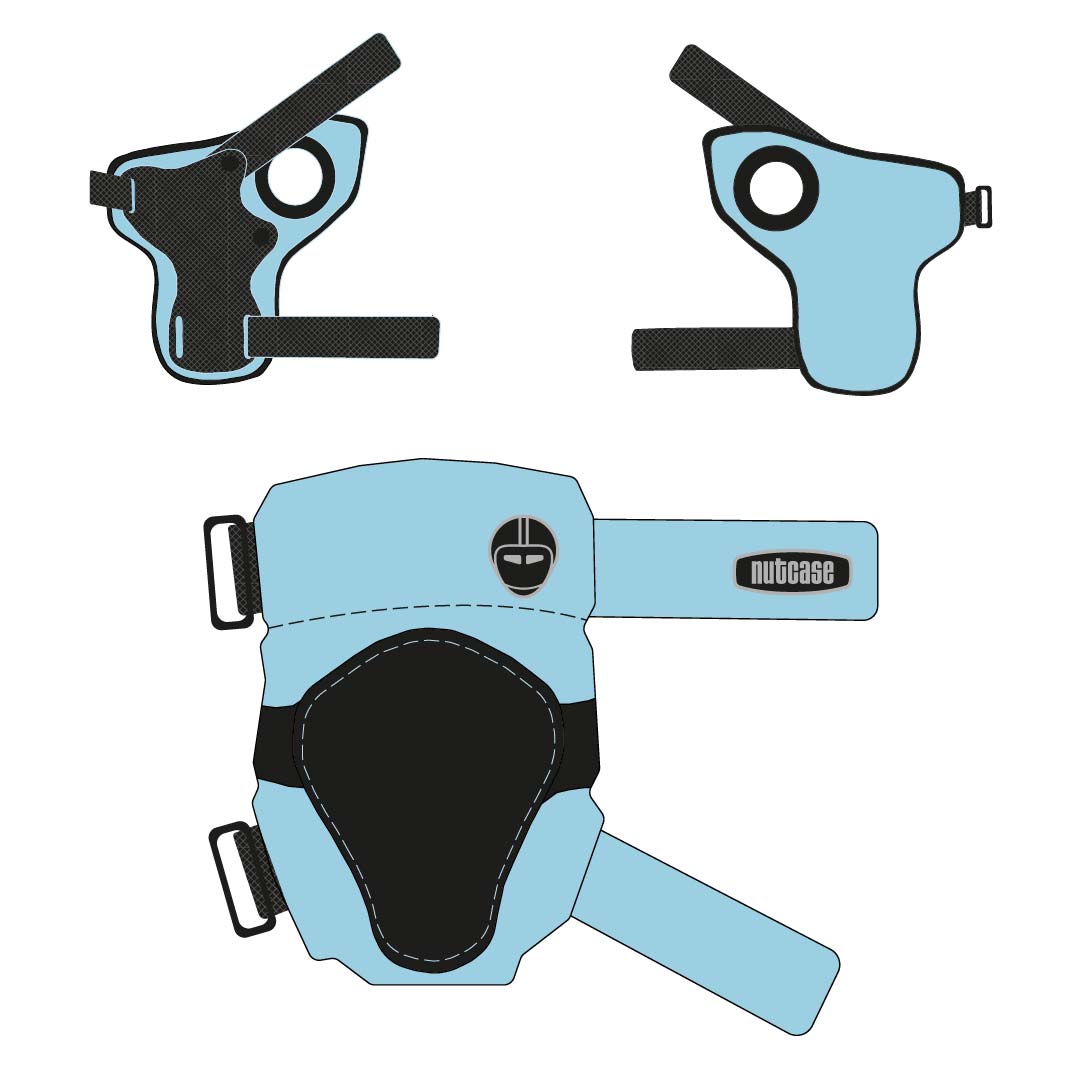 SET DE 3 PROTECCIONES NUTCASE MULTISPORT - SKY - 2